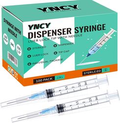 PRIME DISPOSABLE SYRINGE 3ML 100`S